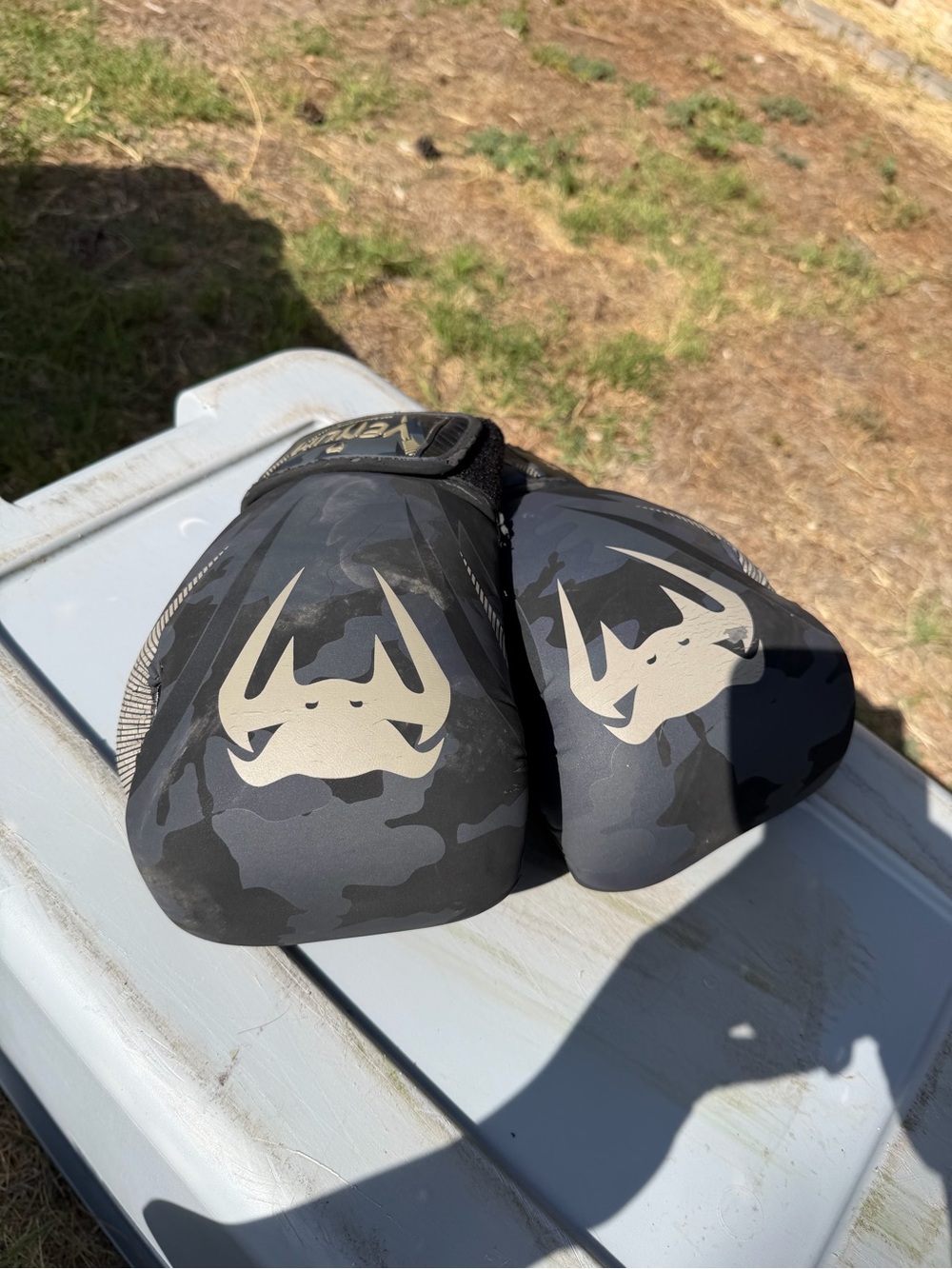 Men's Black Camo Toiletry Dopp Kit with Subtle Logo